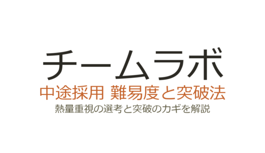 チームラボへの転職は難しい？熱量重視の選考と突破のカギを解説